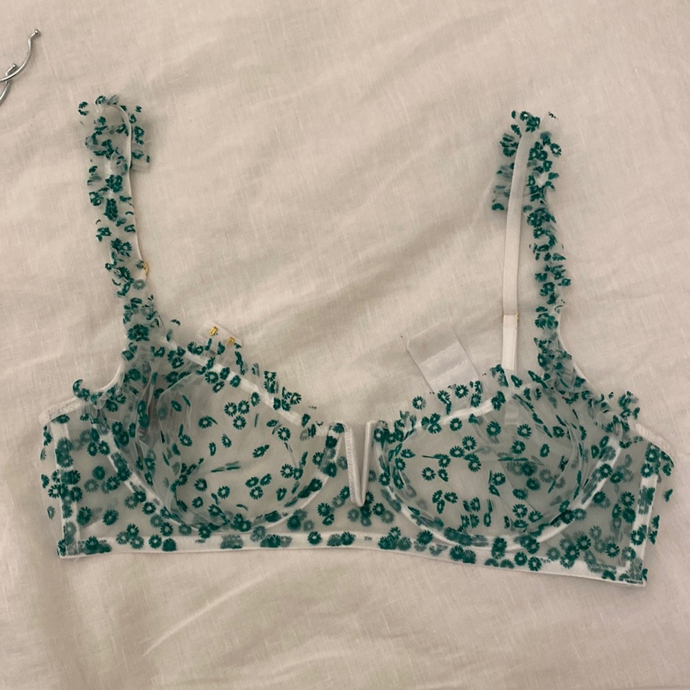 Le petit Trou MARQUERITE Ruffled Underwire Bra